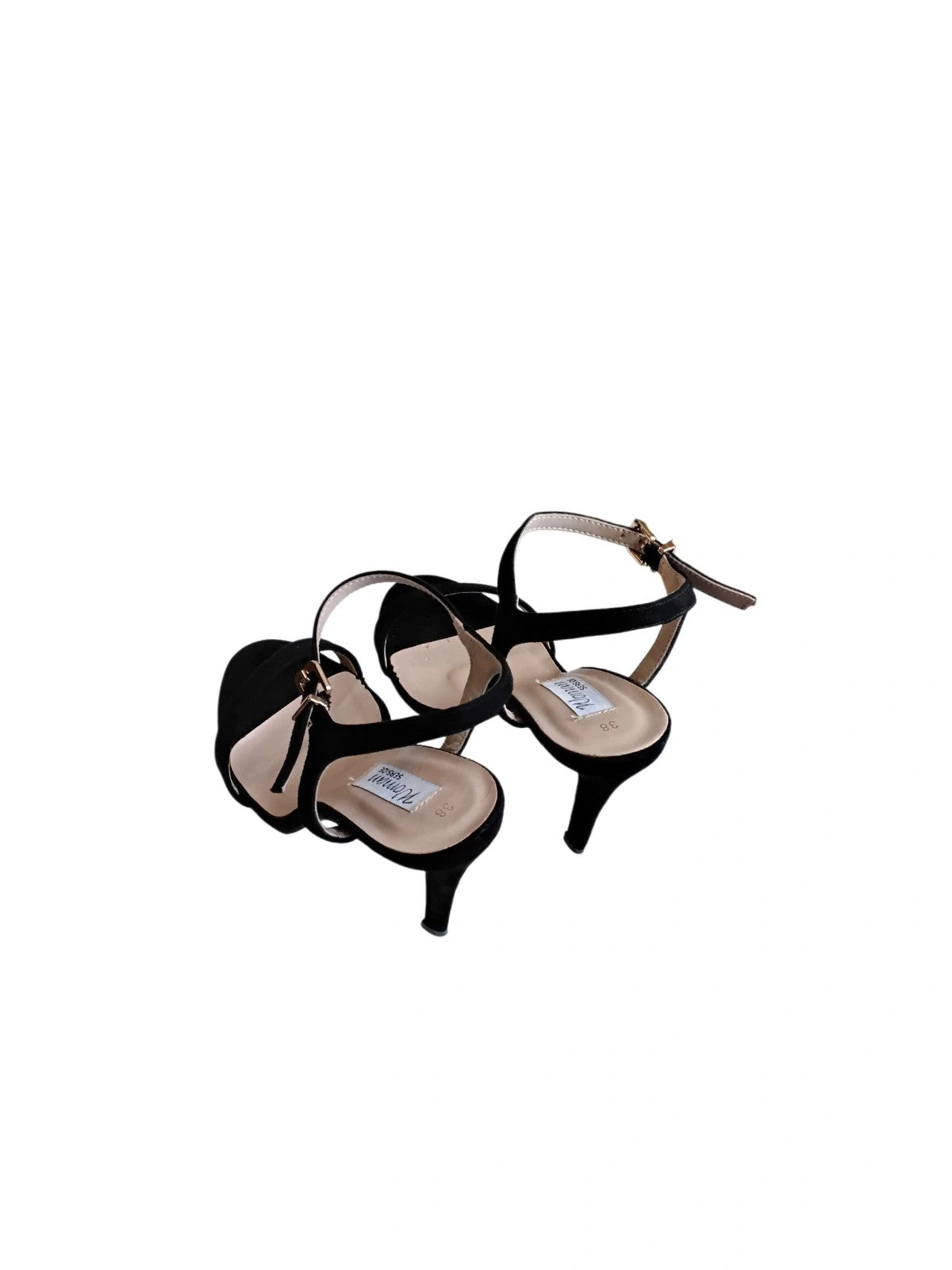 Woman Seaside Shoes Black Sz-38 10237LCX