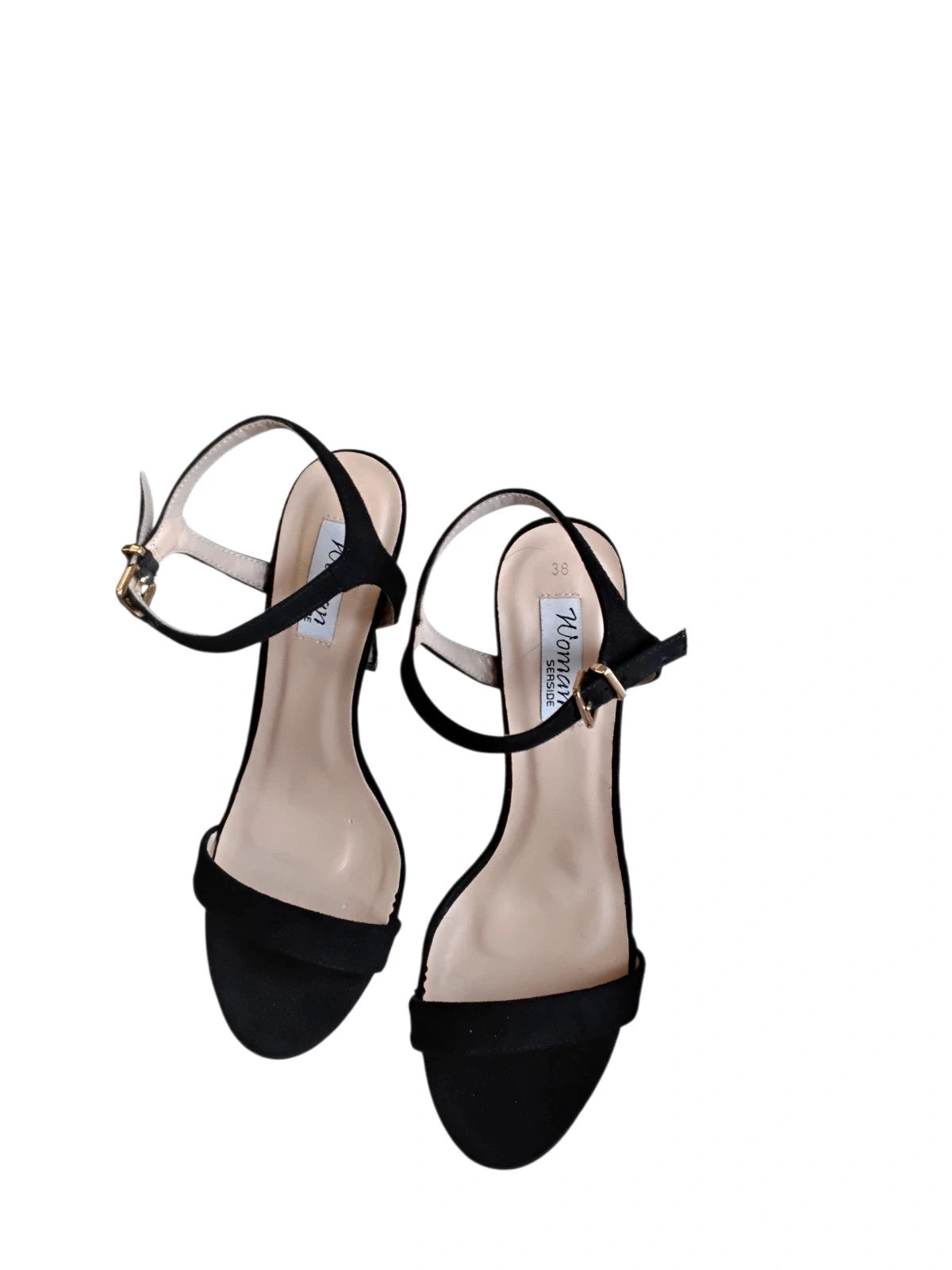 Woman Seaside Shoes Black Sz-38 10237LCX