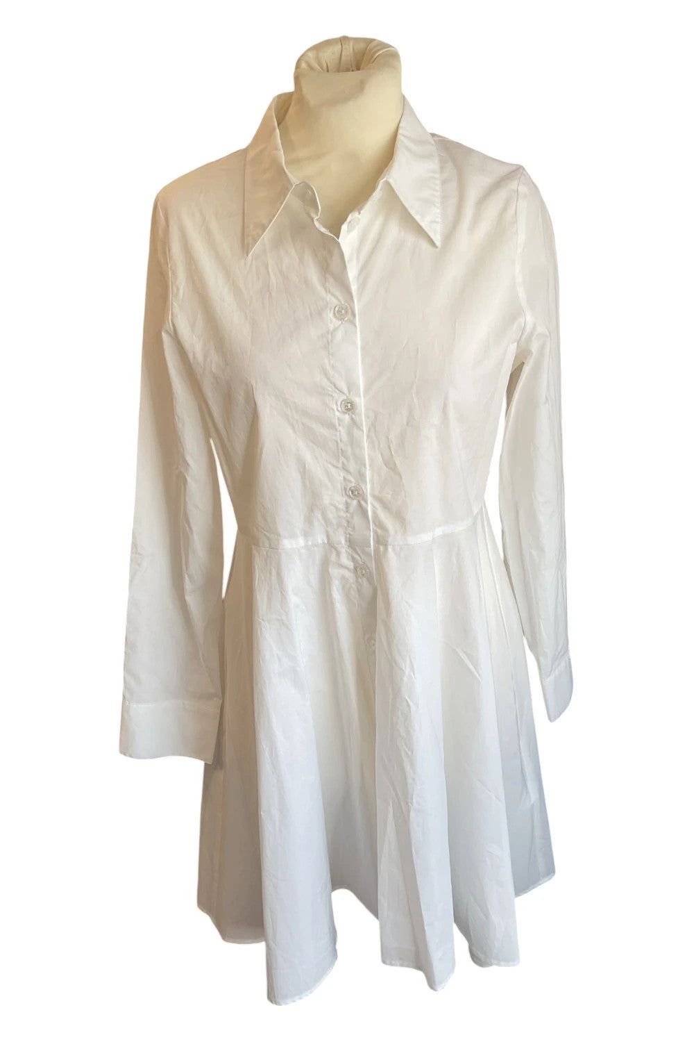 Jovonna London Dress white cotton size-XS 10264NBR