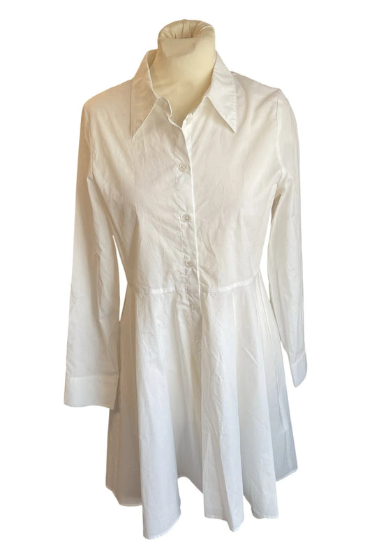Jovonna London Dress white cotton size-XS 10264NBR