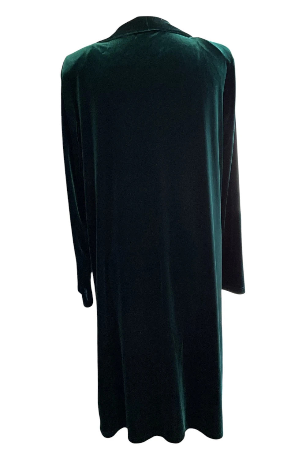 No brand Coat velour green size-m 10259MRG