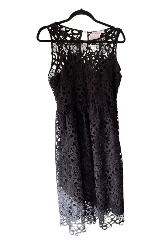 Vila dress lace black size-m 10242OLK