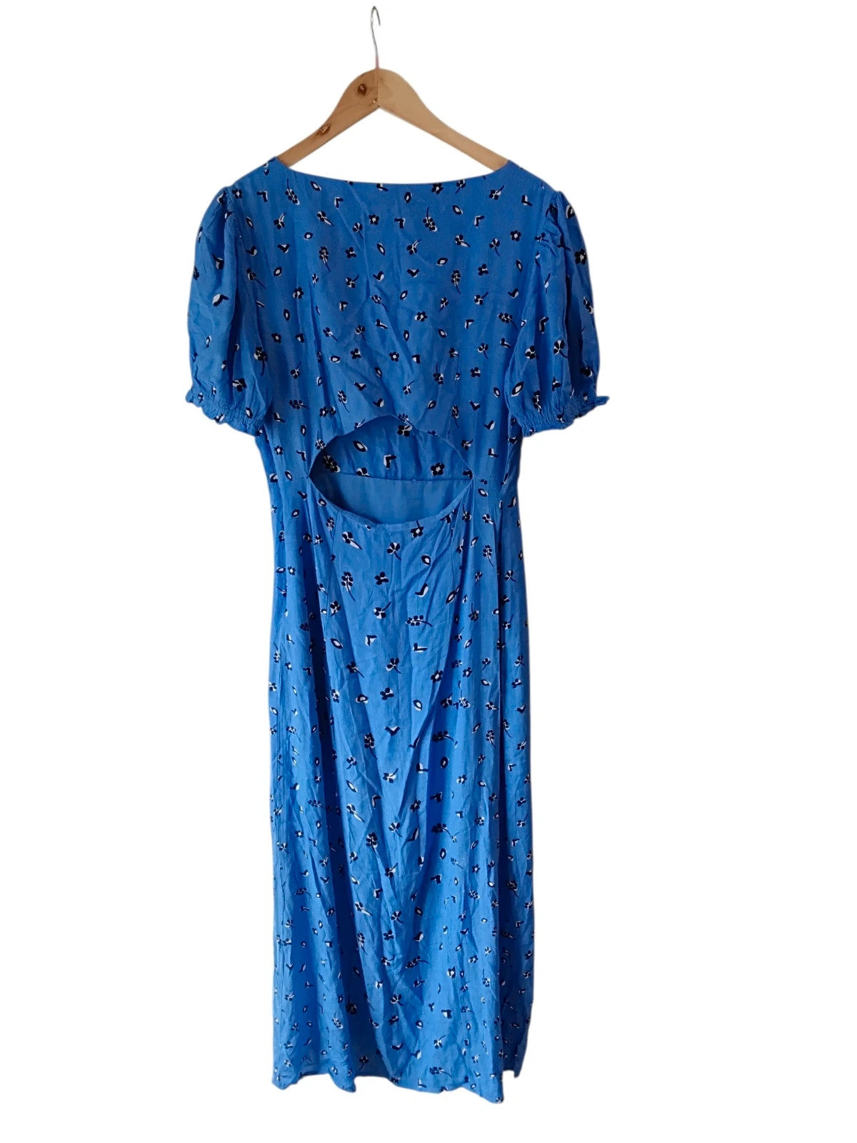 French Connection Dress Blue Sz-12 10294CMC