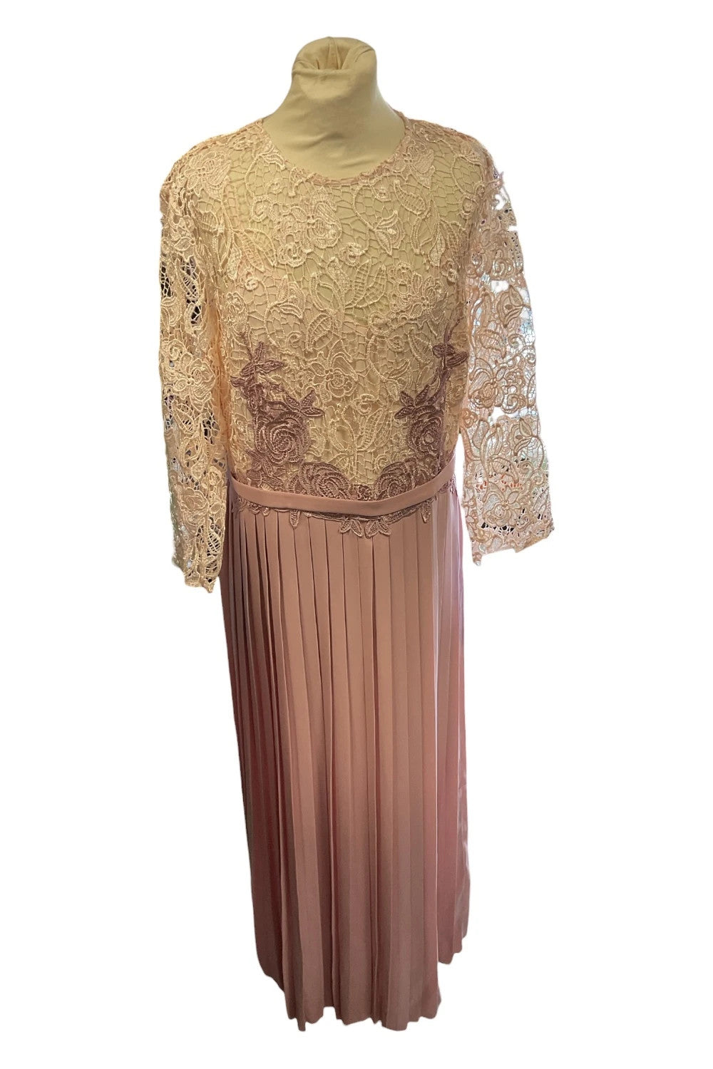 Little Mistress dress cream size-14 10306KMN