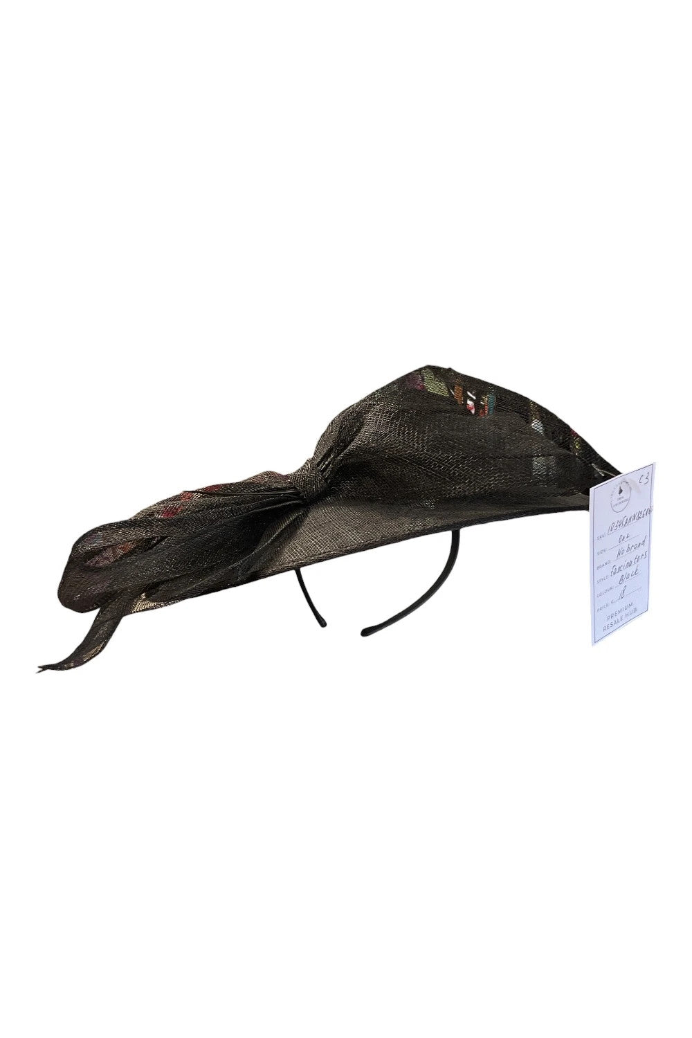 No brand Fascinator black mesh 10345ANN
