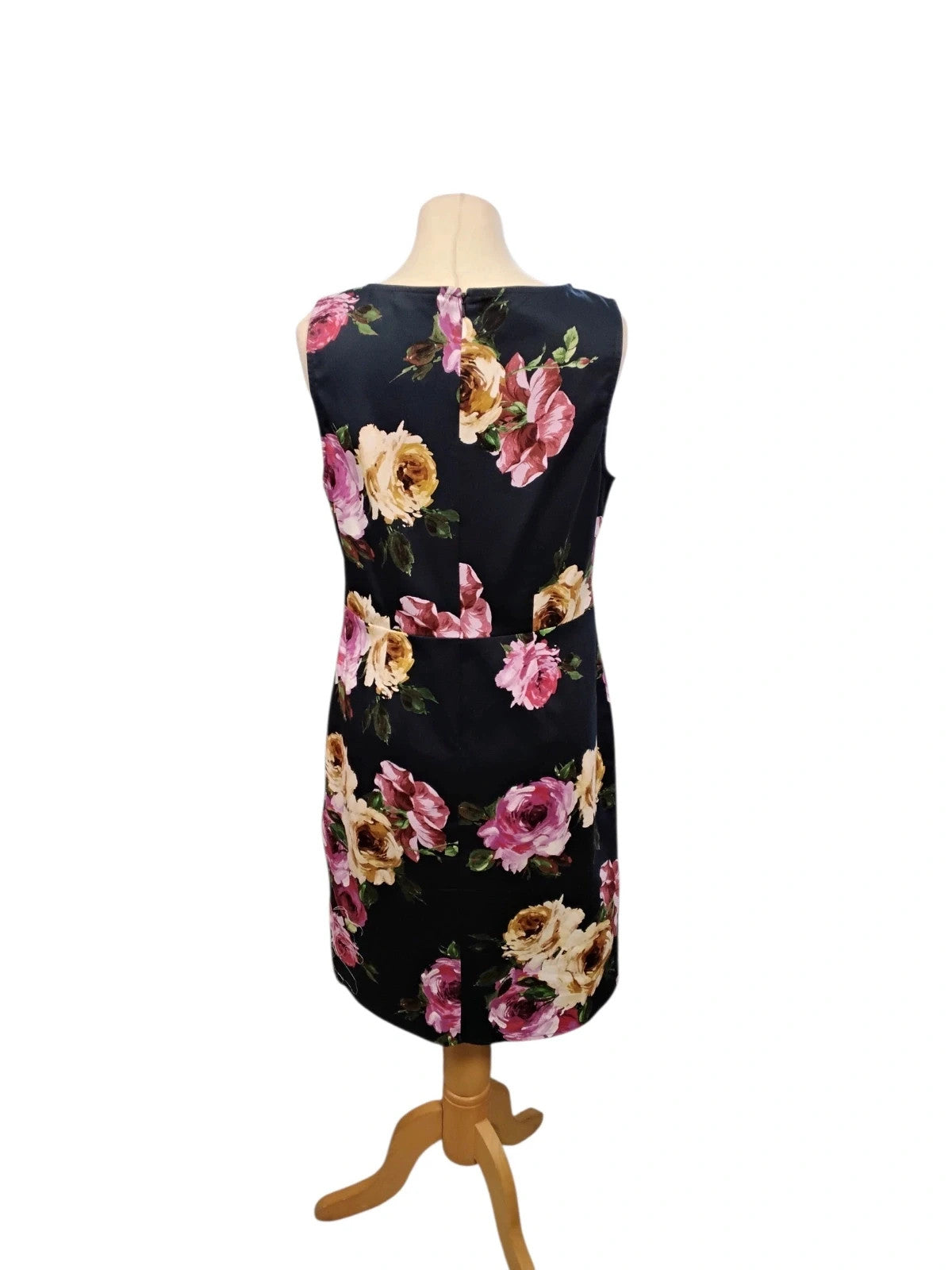 Paraphrase Dress Navy Sz-M 10358PAM