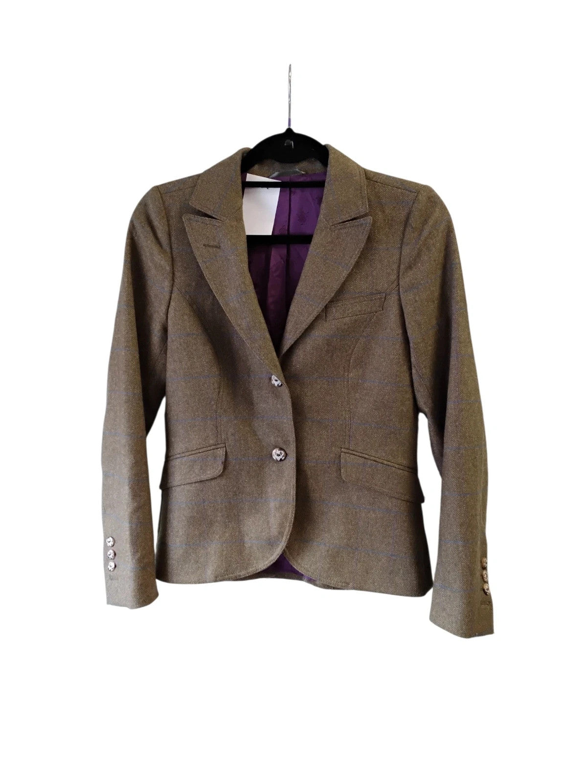 Magee Blazer Khaki Sz-8 10367EOD