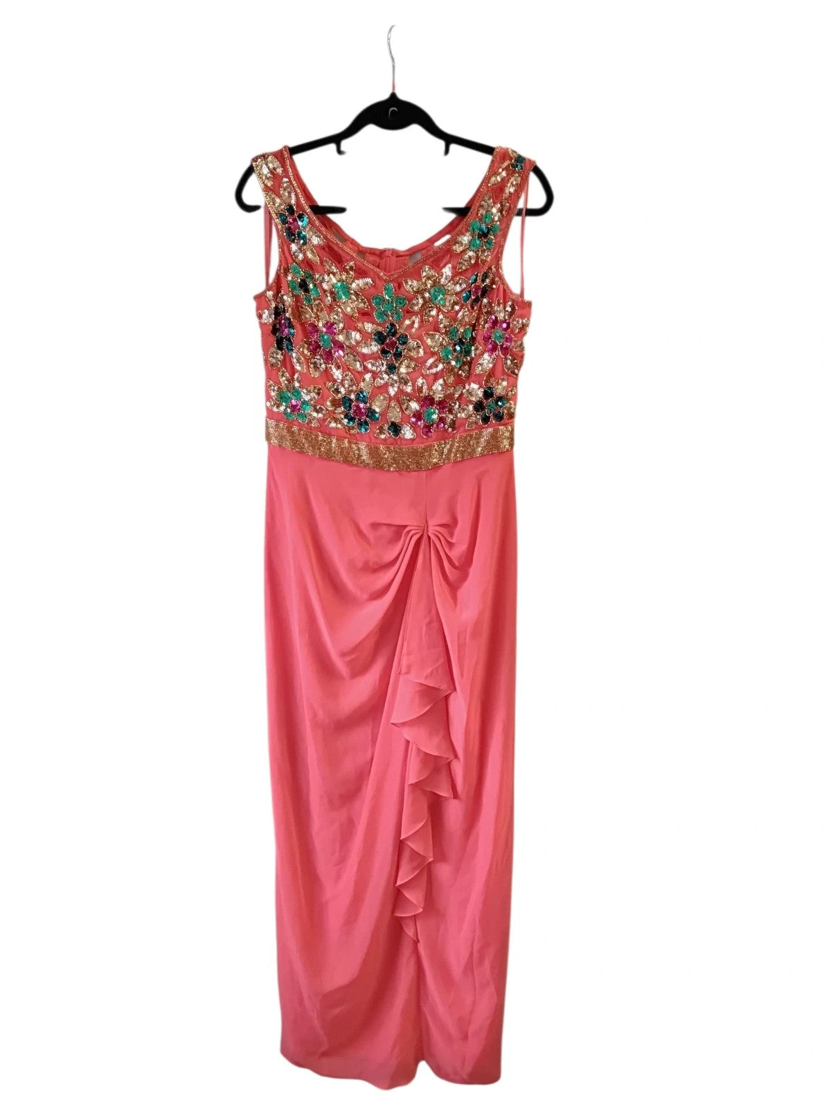 Argos Lounge Formal Dress Coral Sz-16 10368LMO