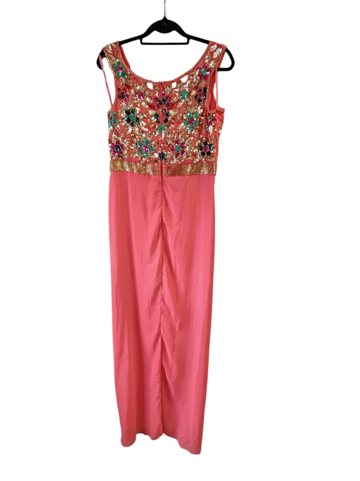 Argos Lounge Formal Dress Coral Sz-16 10368LMO