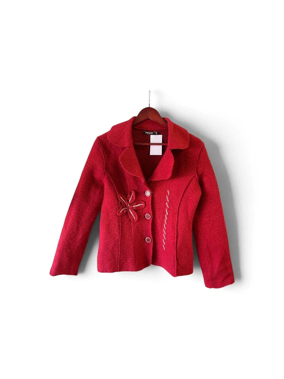 Paco Red Jacket Sz-S 10376LMO