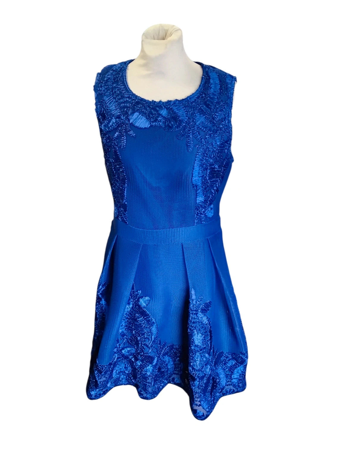 Amber Dress Royal Blue Sz-M 10378MQU