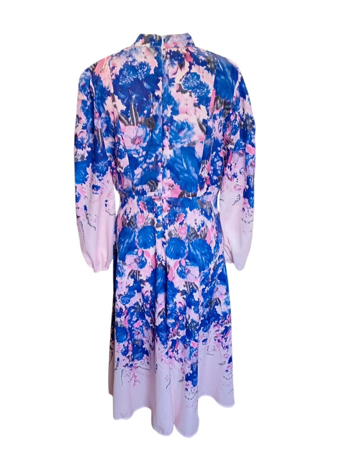 Azara Paris Dress Pink Print Sz-M/L 10379MQU