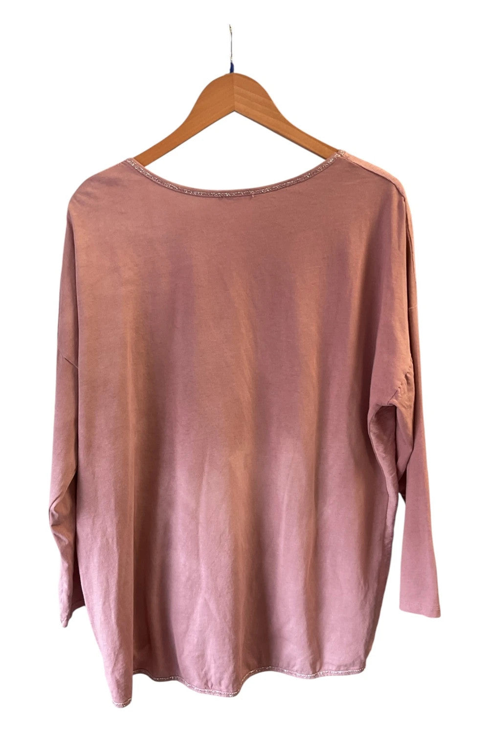 Made in Italy top pink size one 10331ANN