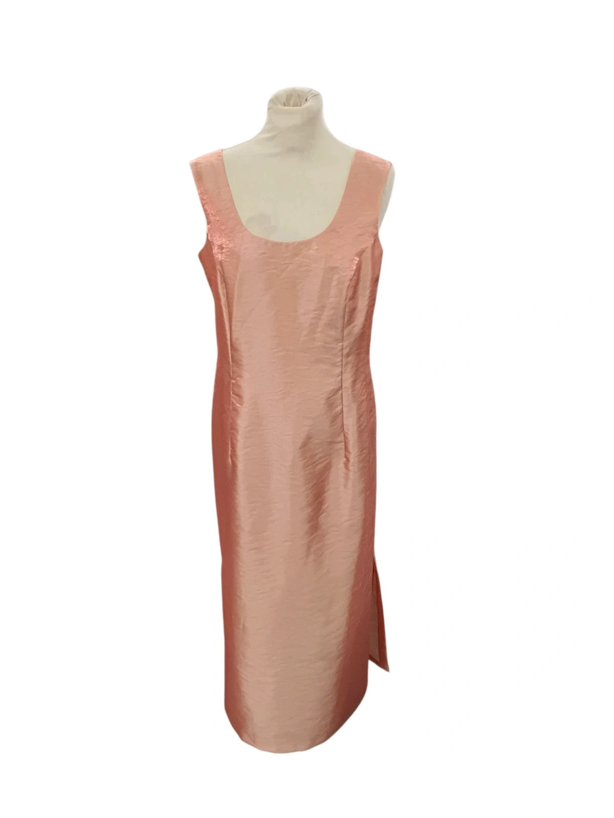 John Bentley MOB 2pc Dress+Blazer Gold&Peach Sz-10 10370LMO