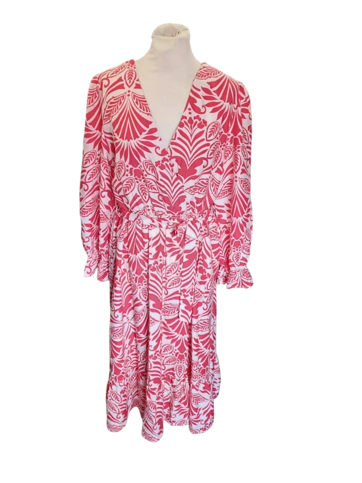 Emily&Me Dress Red&White Sz-12 10393HT