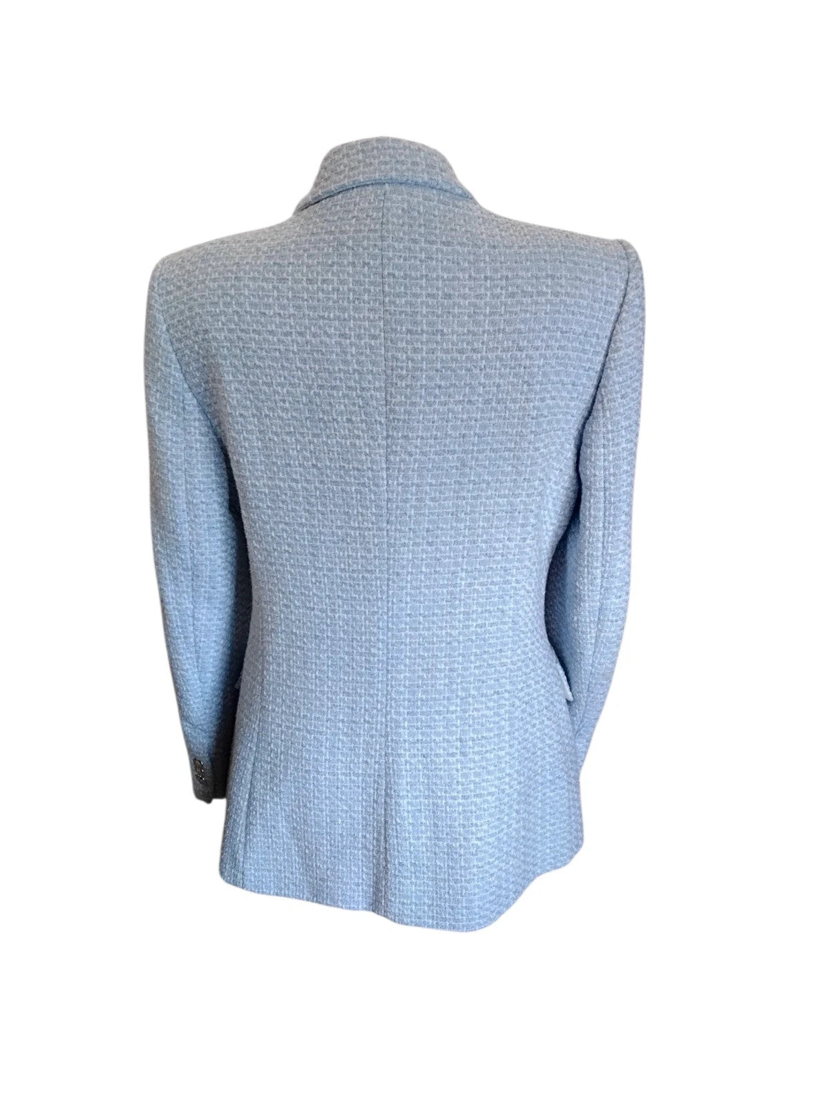 Zara Blazer Light Blue Sz-10 10389SSC