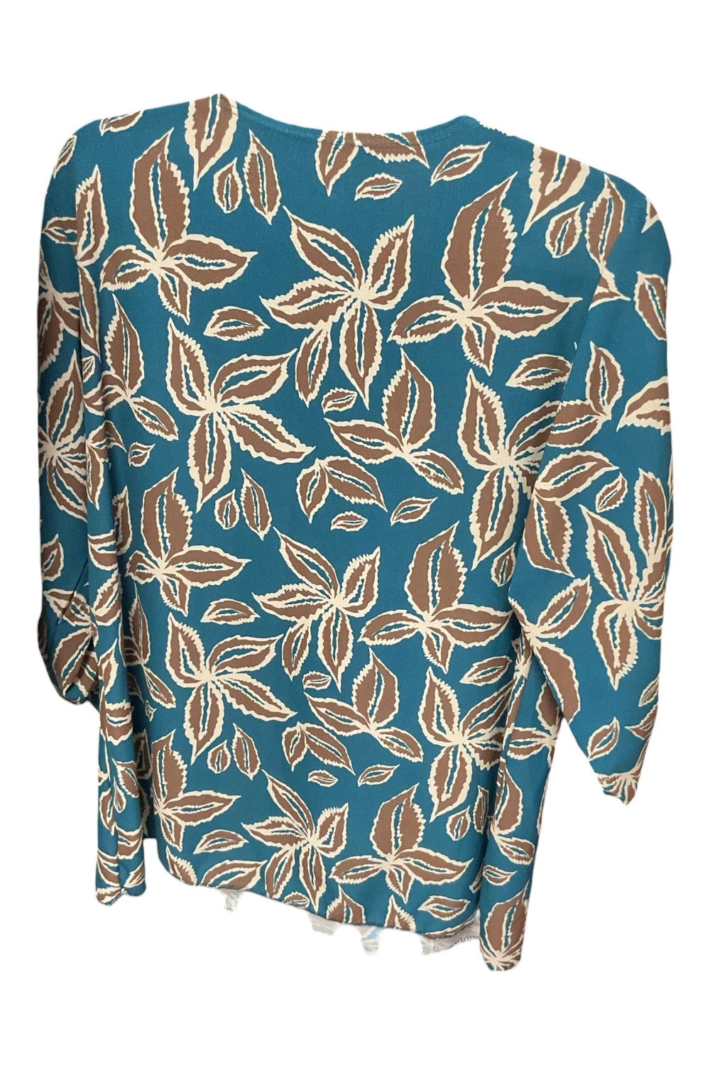 No brand Top blue  print  one size 10344ANN
