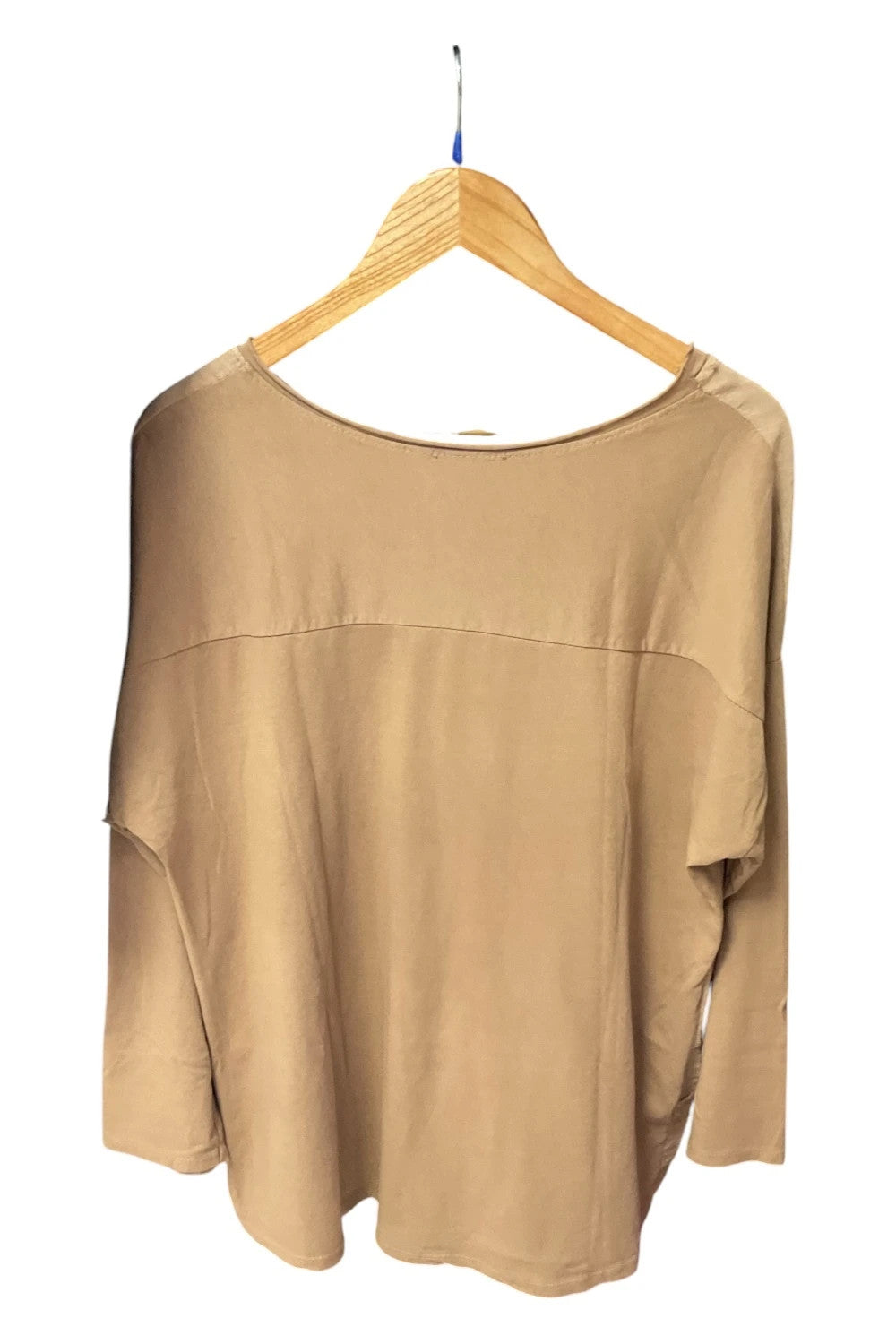 Made in Italy top beige size one 10329ANN