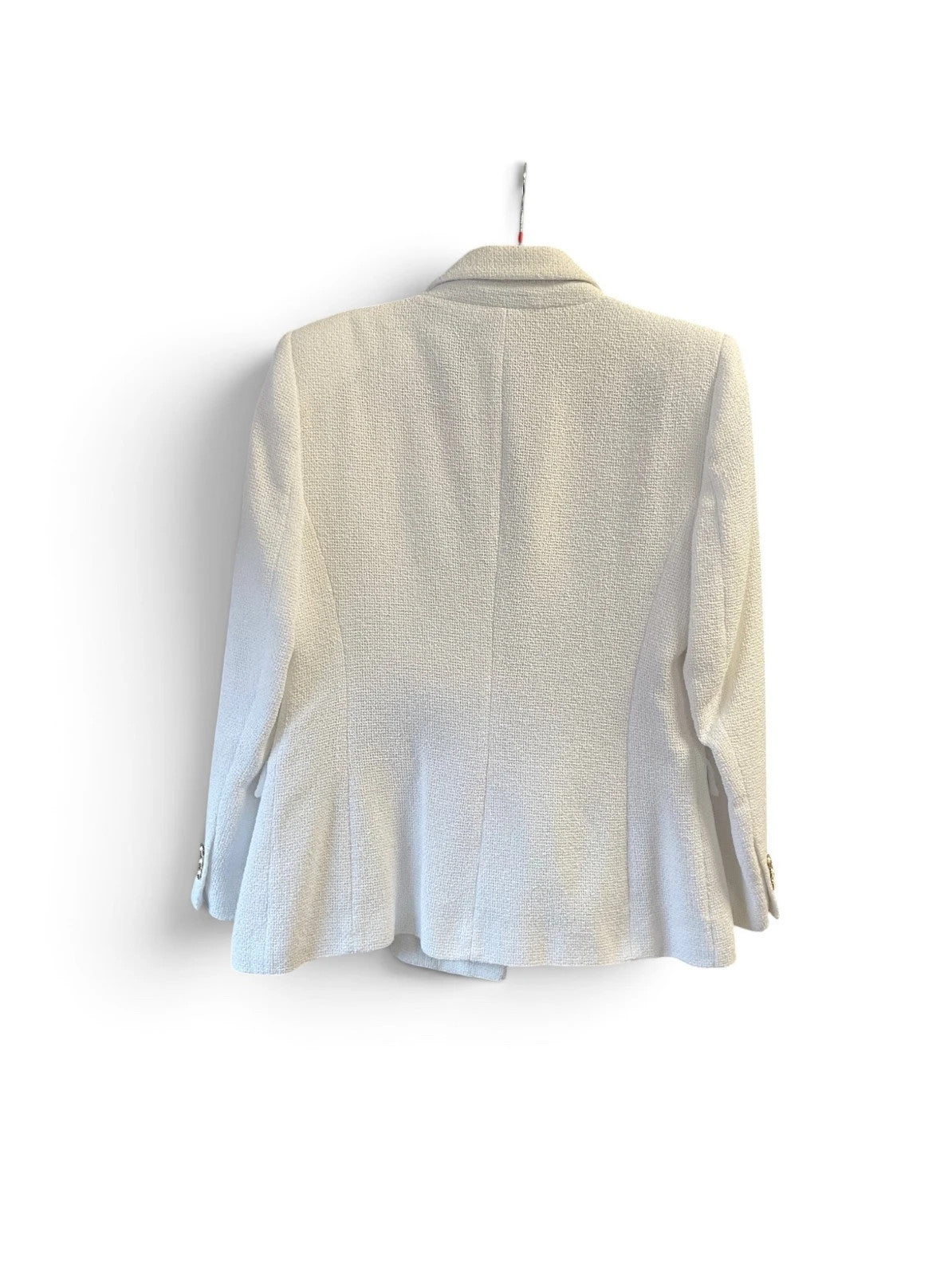 Zara White Blazer Sz-XL 10407GM