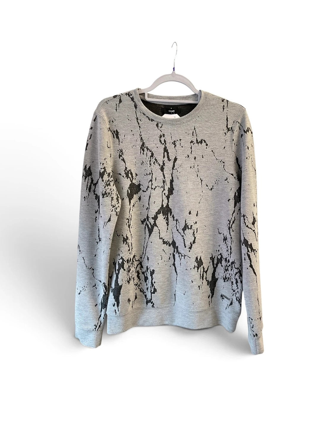 Colin’s Grey & black jumper Sz-S 10386TCH