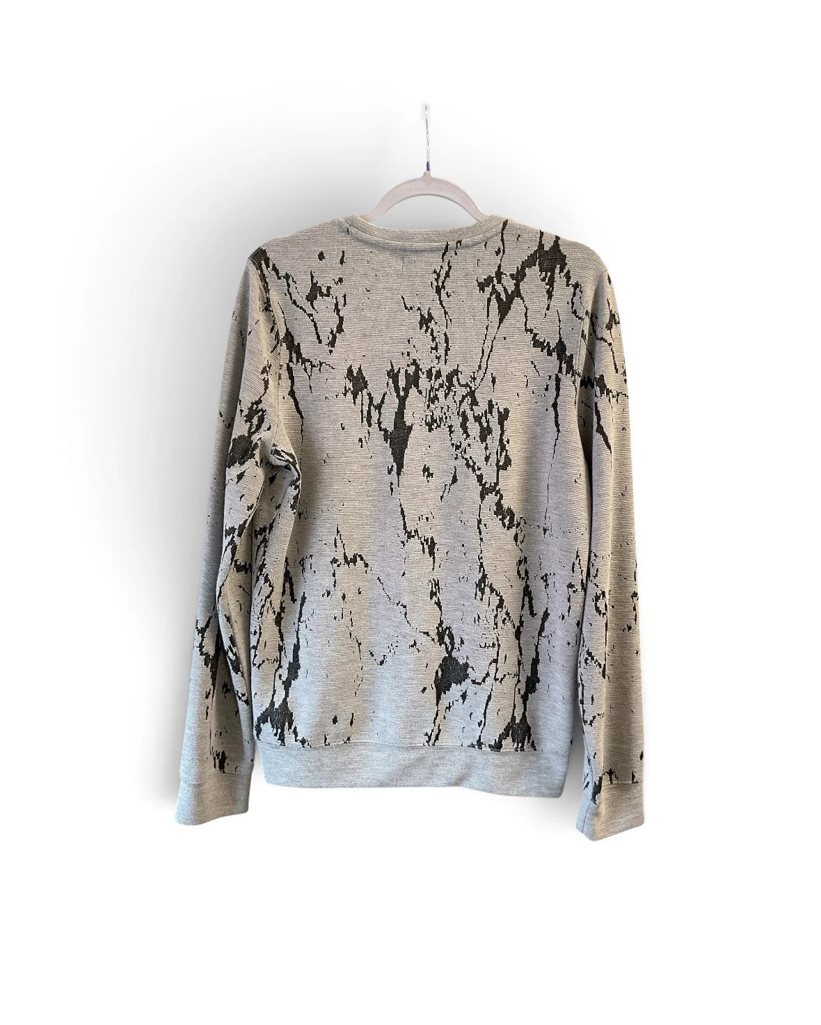 Colin’s Grey & black jumper Sz-S 10386TCH
