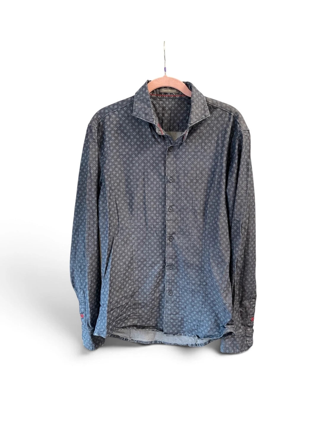 Tony Backer Denim long sleeves shirt Sz-S 10384TCH