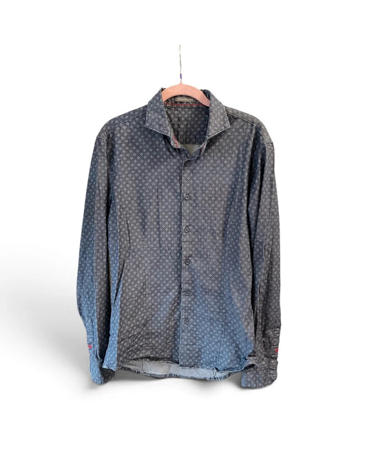 Tony Backer Denim long sleeves shirt Sz-S 10384TCH