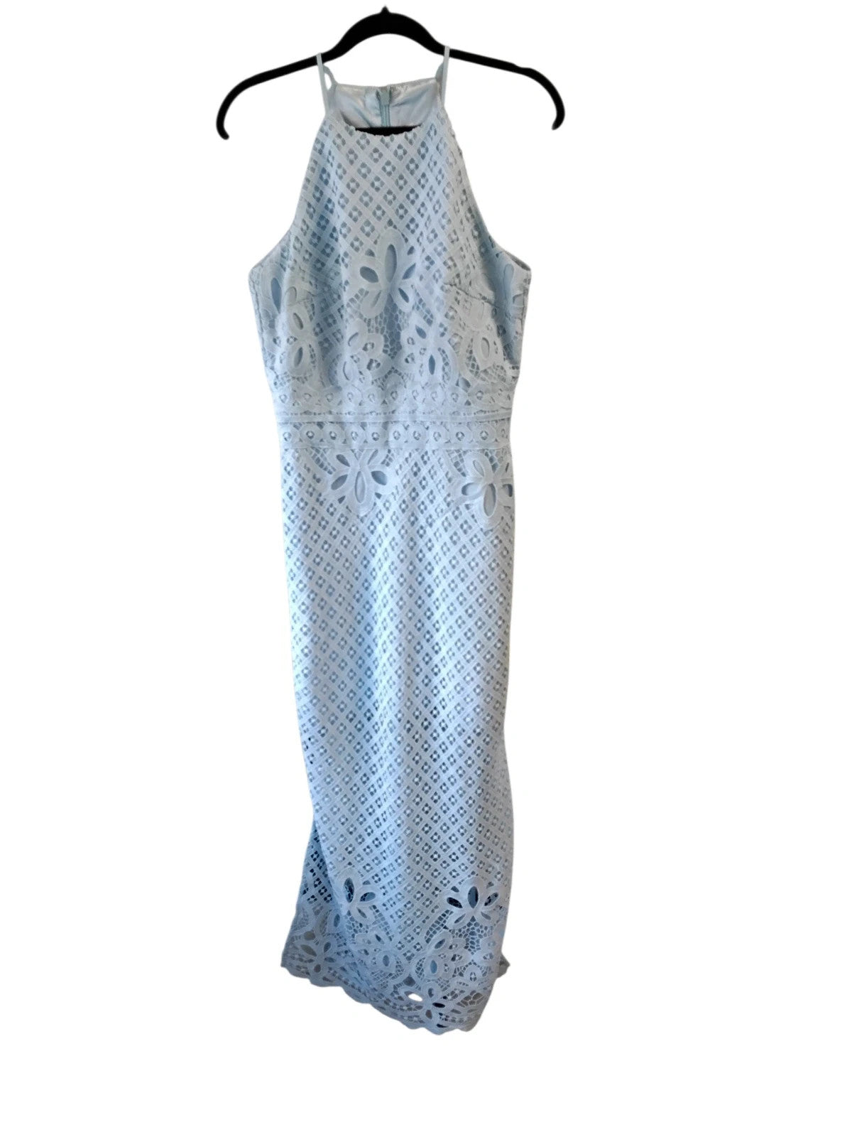 Chi Chi Dress Light Blue Sz-12 10414AME