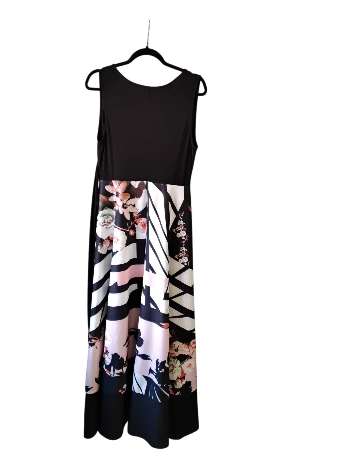 BodyFlirt Dress Black&Floral Sz-42 10429LW