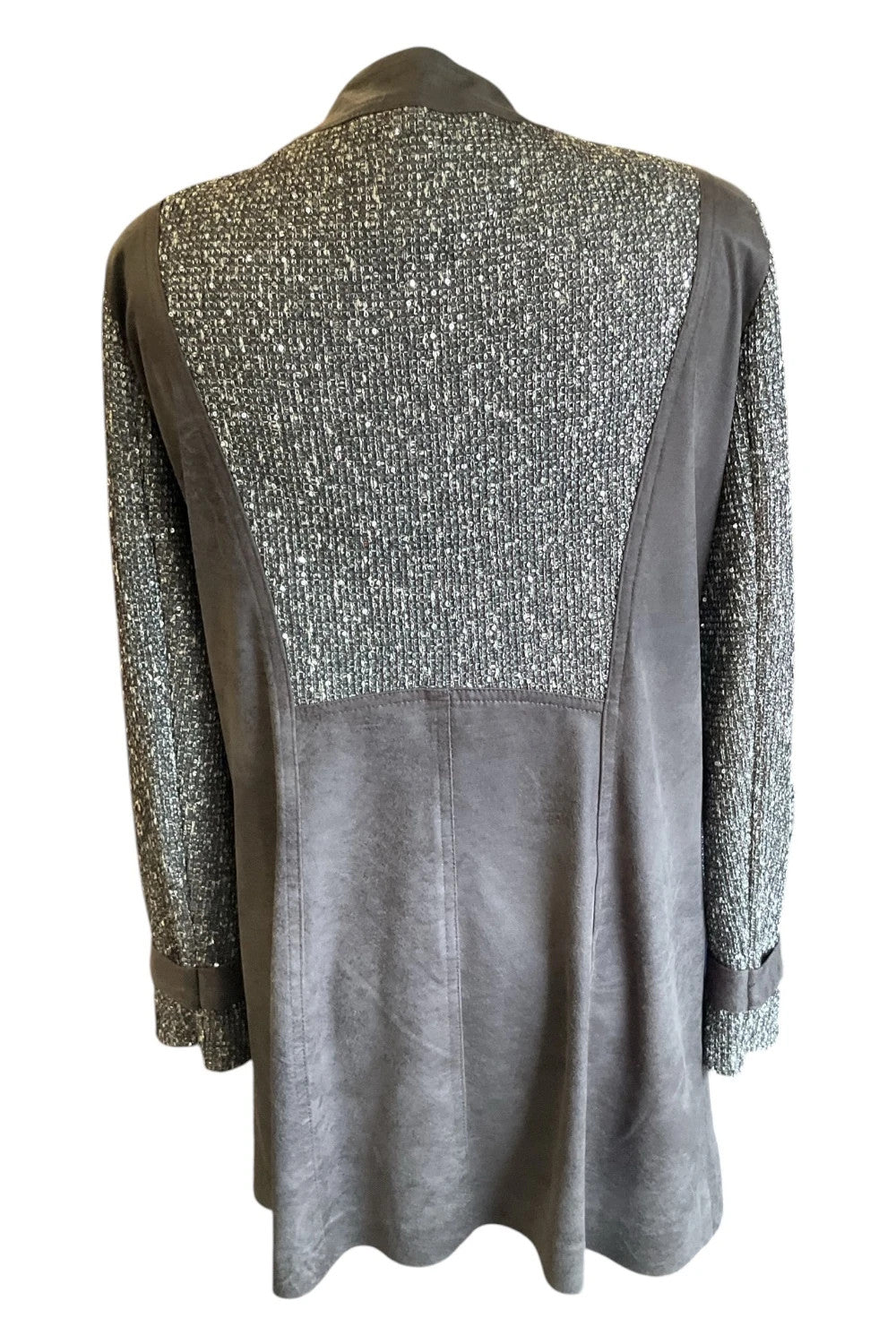 Extenzo Paris coat grey size-44 10417GM