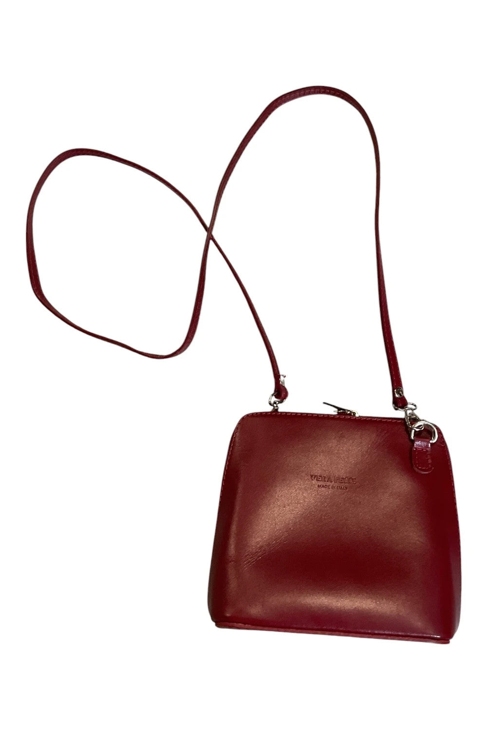 Vera PELLE Handbag Red 10421AHE