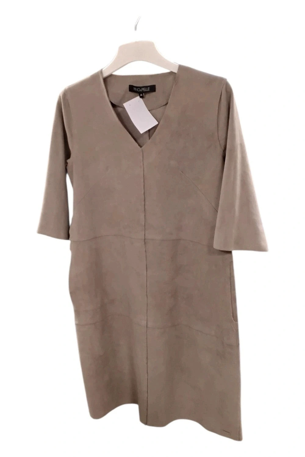 Rino & Pelle suede dress beige size 40 10394HT