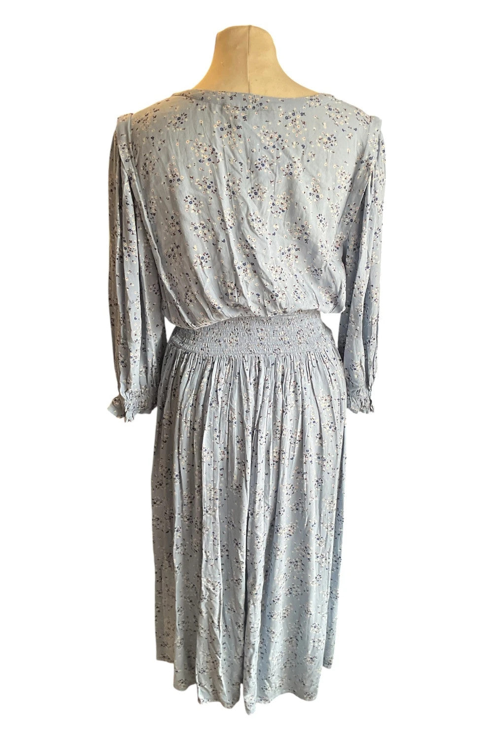 M&S Collection dress light blue size-10 10453EMO