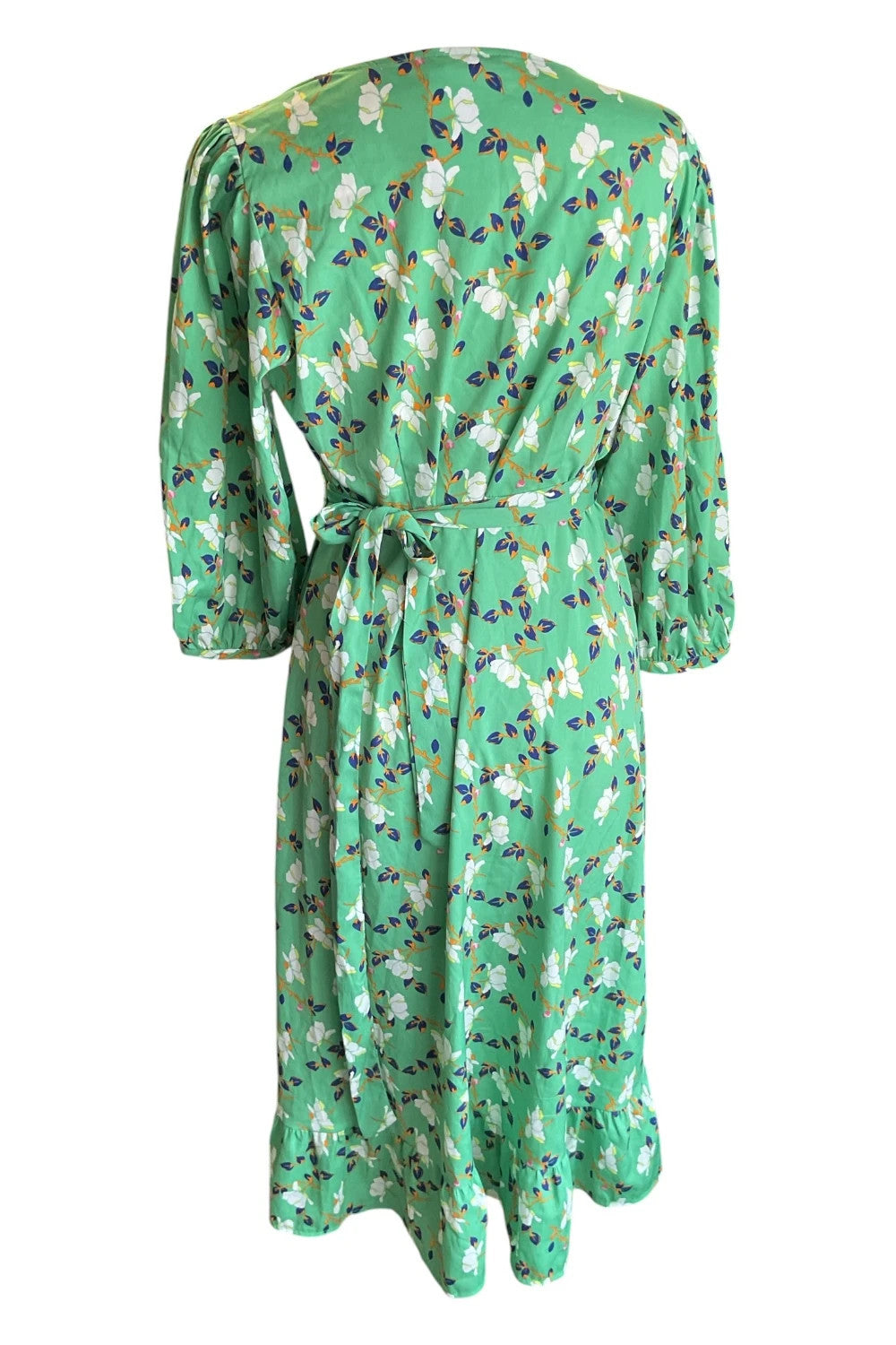 Only wrap dress green size-M 10454EMCL