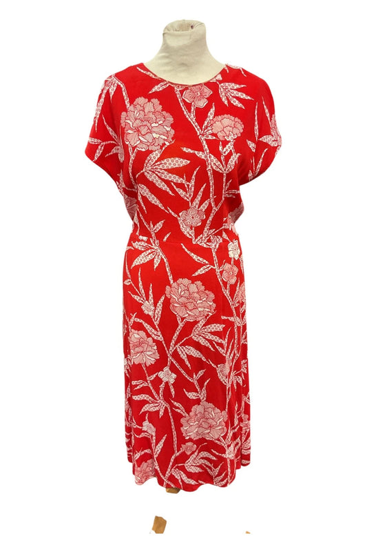 Warehouse dress red size-12 10297CMC