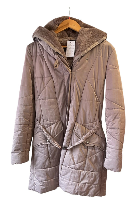 Beaumont coat beige size-16 10286CMC