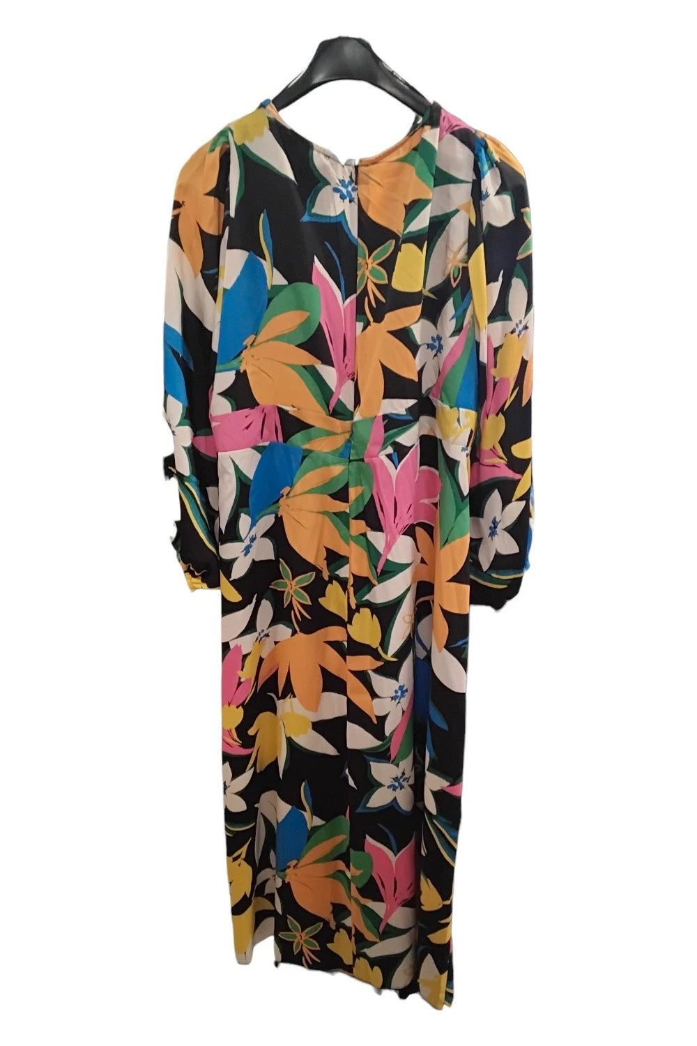 New Look BNWT dress black with print size-18 10481YSG