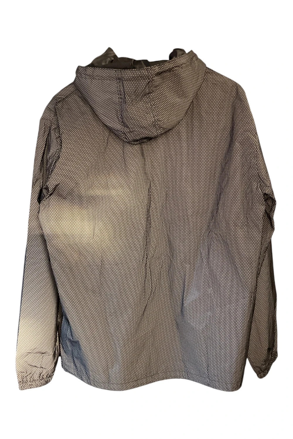 Hot Fashion NWT  Raincoat black & grey size-XL 10488MHU