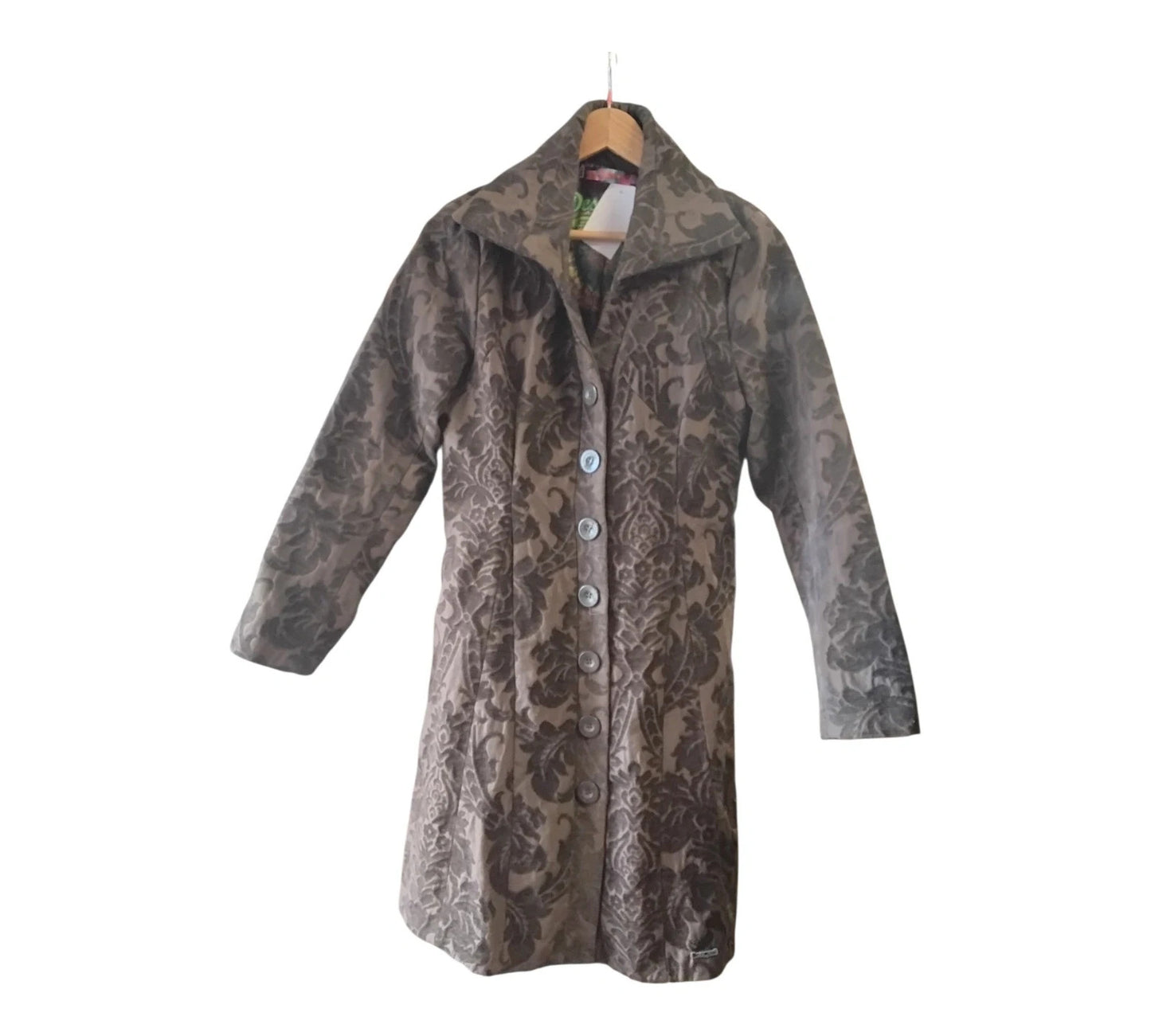Desigual brown coat, size-16, 10479LMA