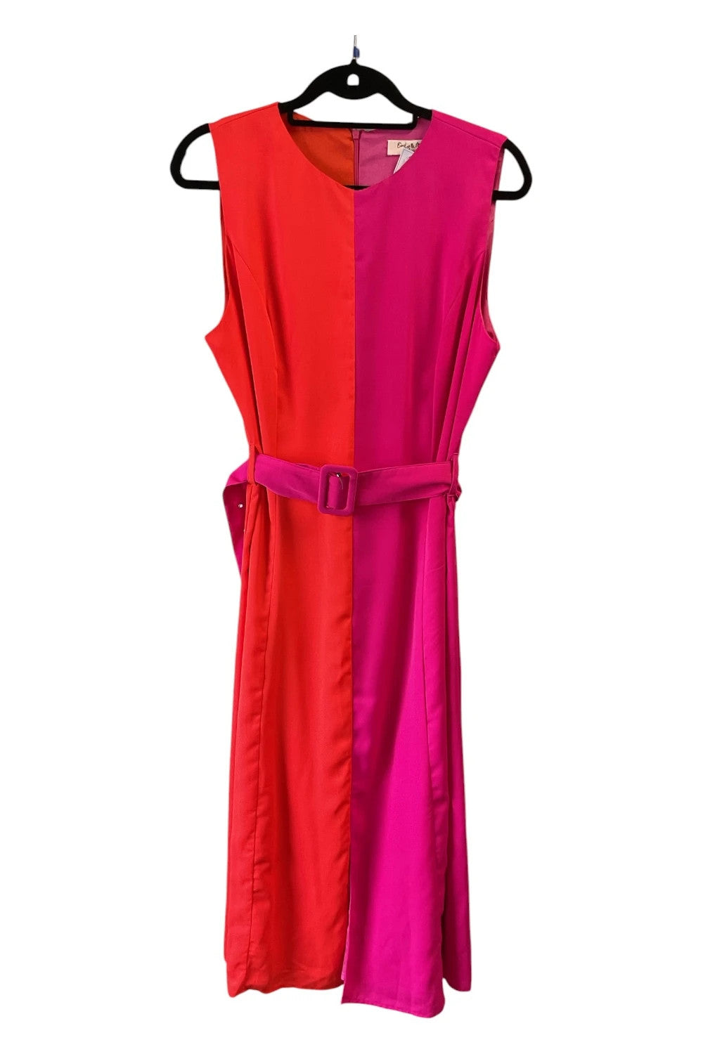 Emily & Me Dress pink and orange size-L 10494SIC