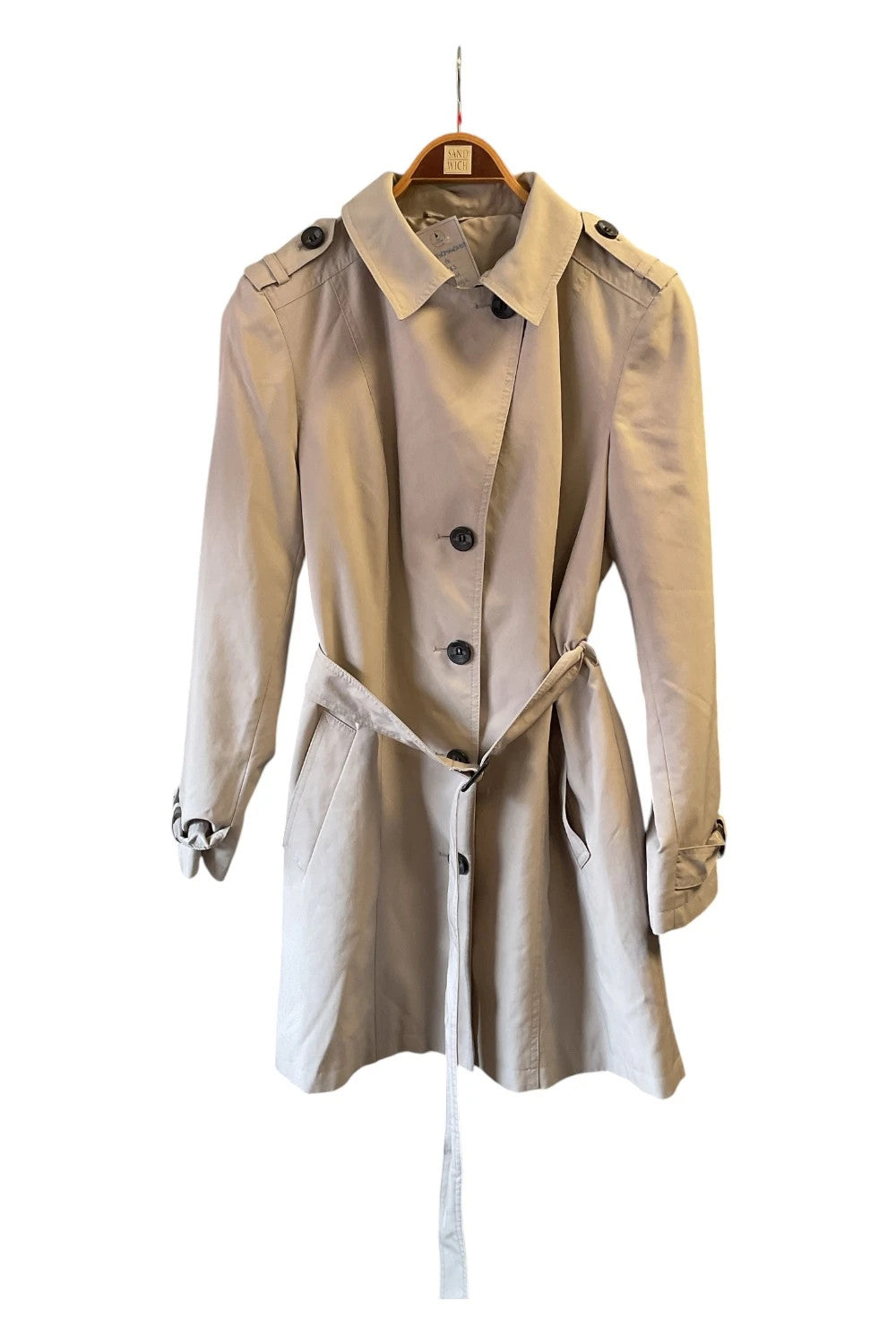 M&S coat beige size-16 10483MHU