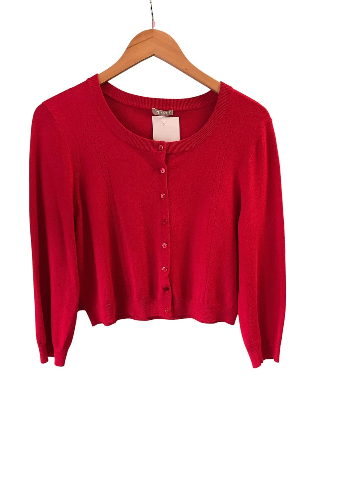 Planet Cardigan red size-m 10153ANN