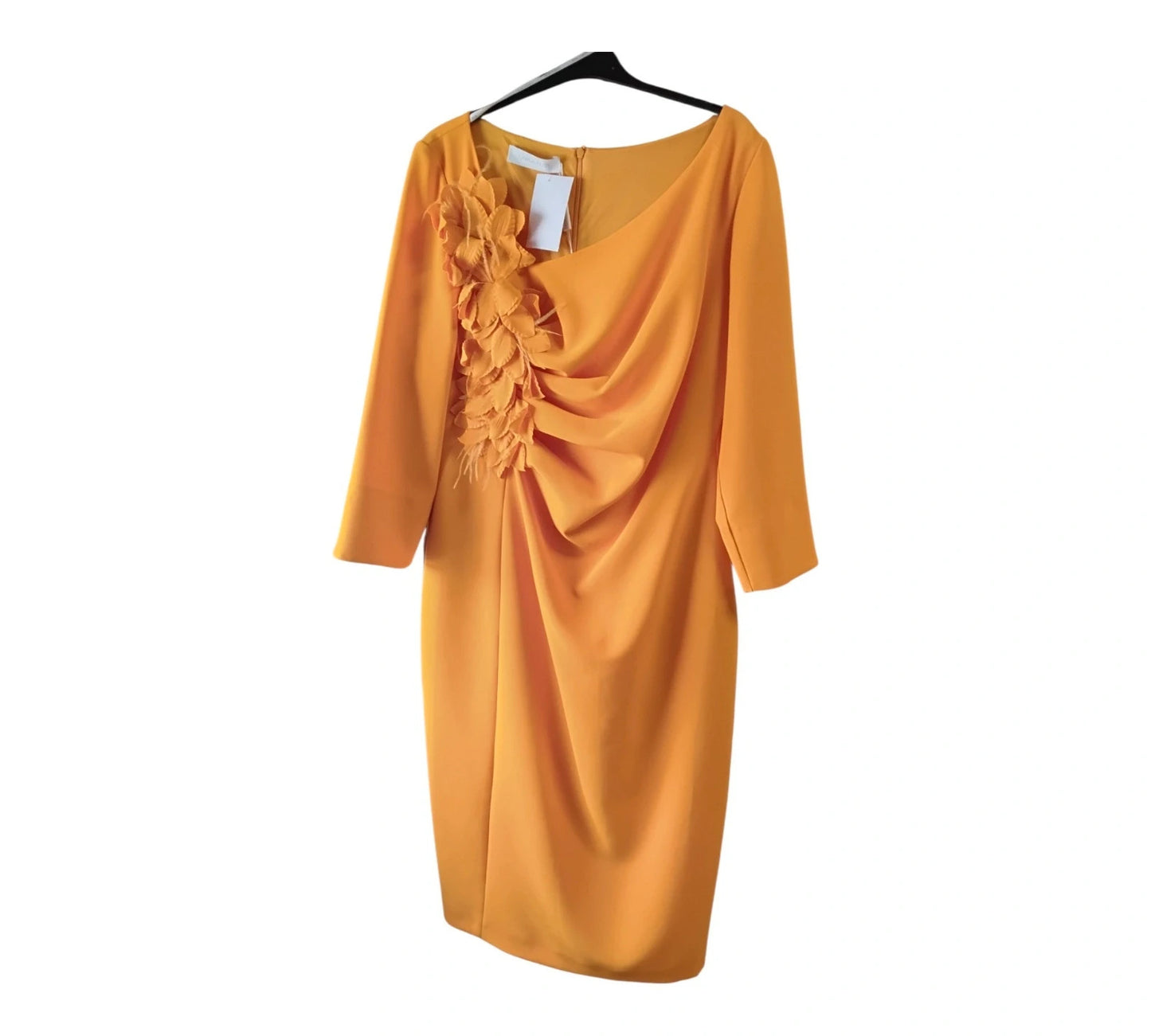 Carla Ruiz orange dress, size-18, 10530MG