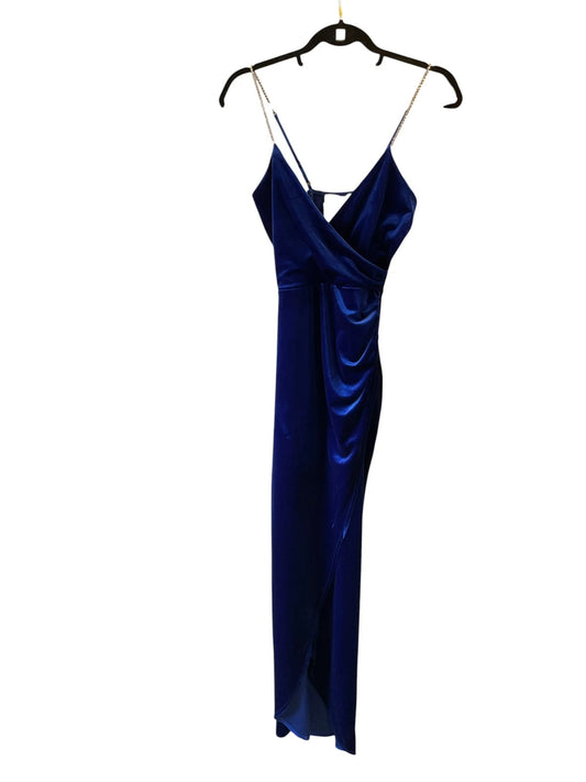 Quiz Formal dress royal blue size-6 10525RMC