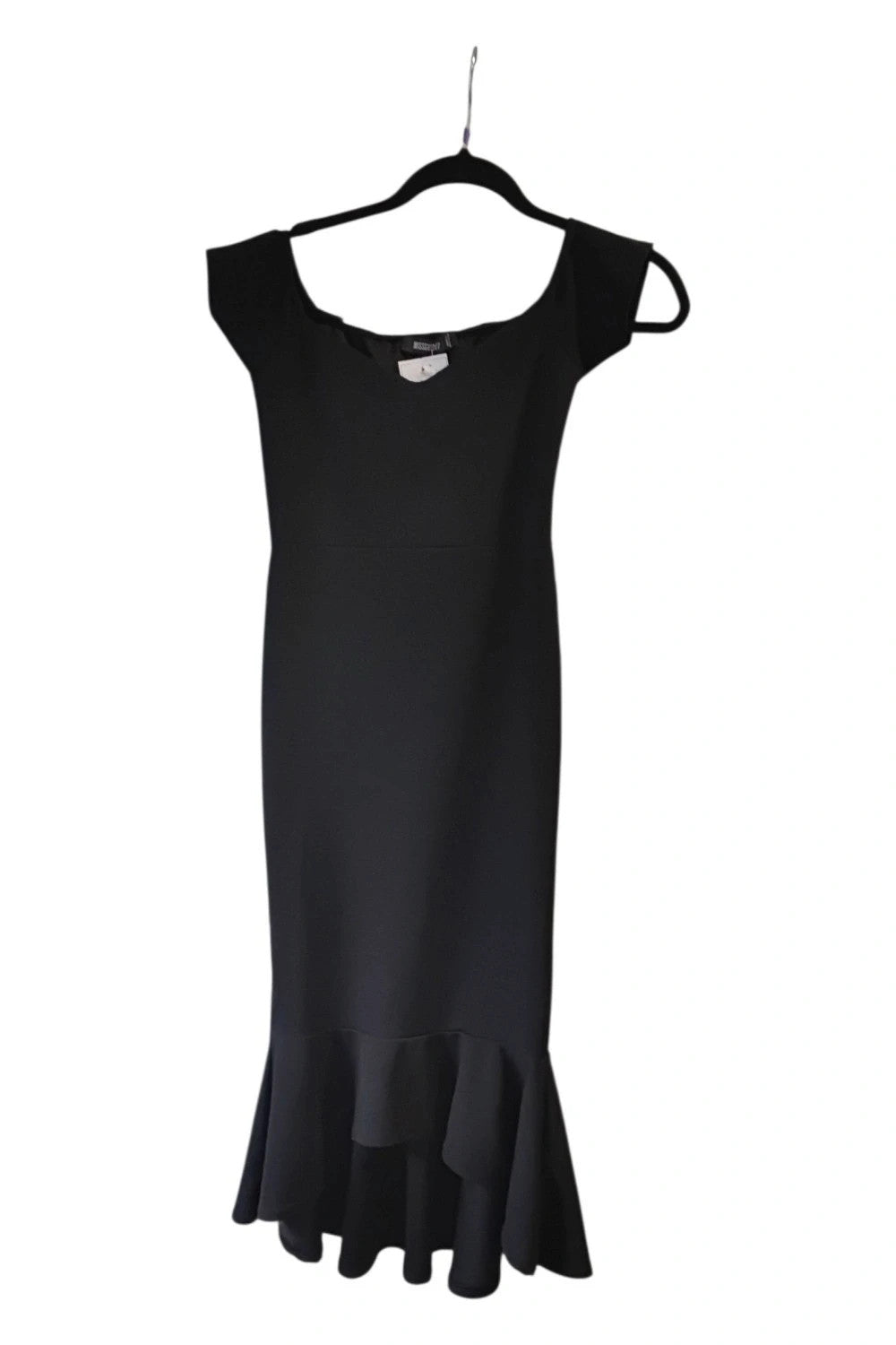 Missguided dress black size-10 10559MMO