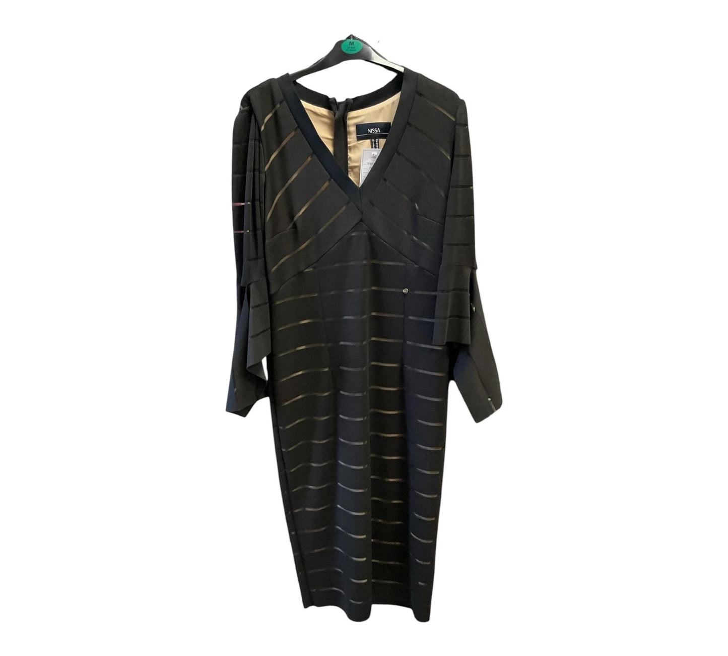 Nissa black dress, size-14, 10549GB