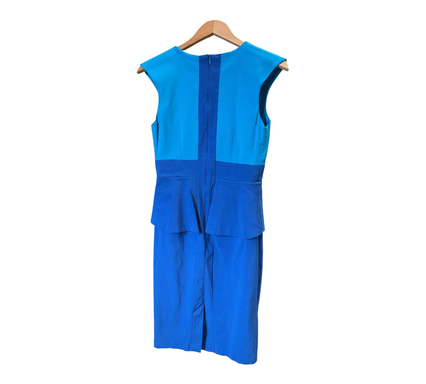 Vesper blue dress, size-XL, 10633CMG
