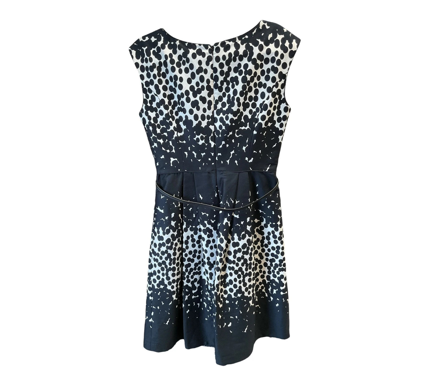 Debut black and white dress, size-14, 10545MVE