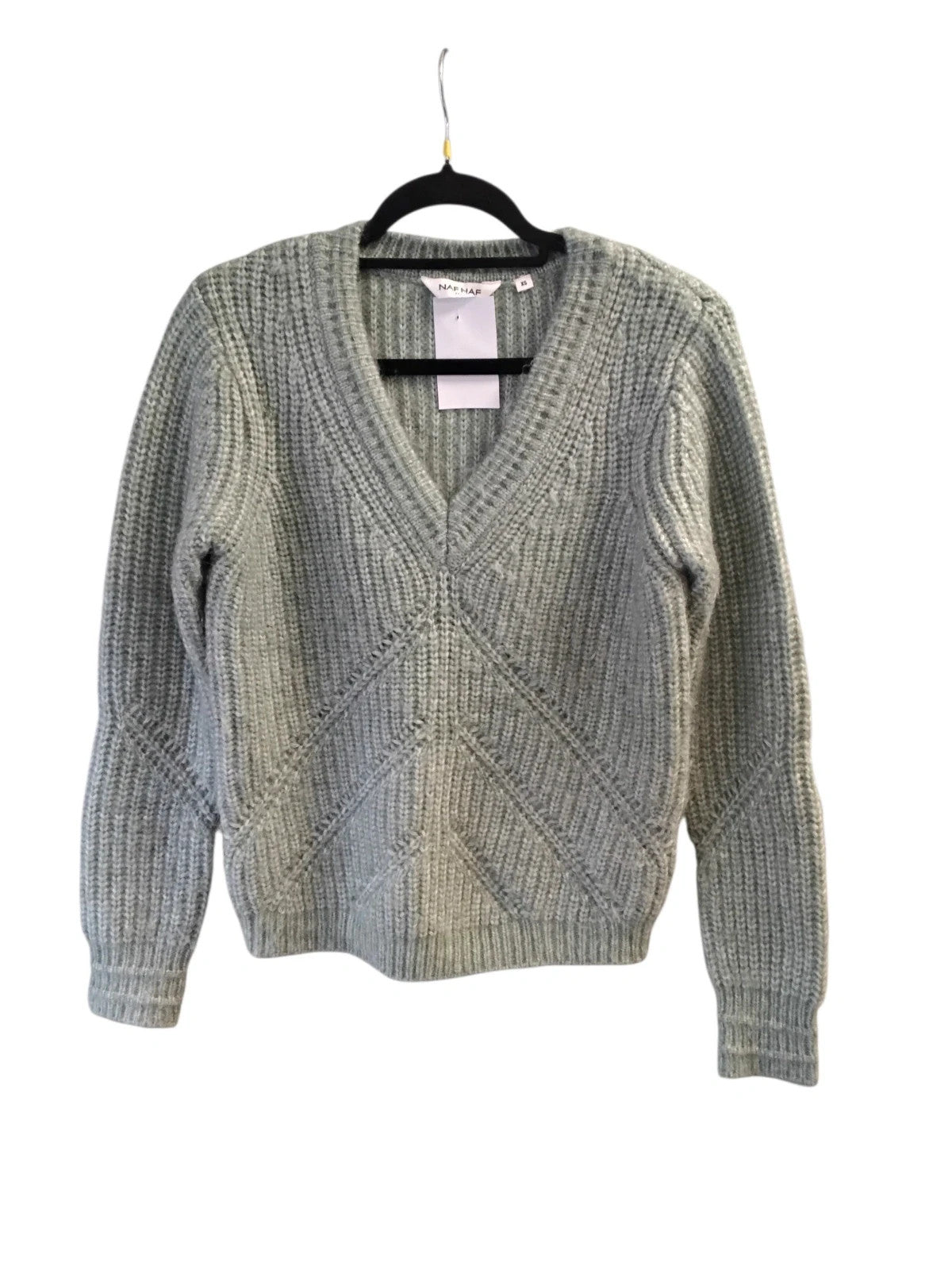 Naf Naf Jumper Green Sz-XS 10645KOK