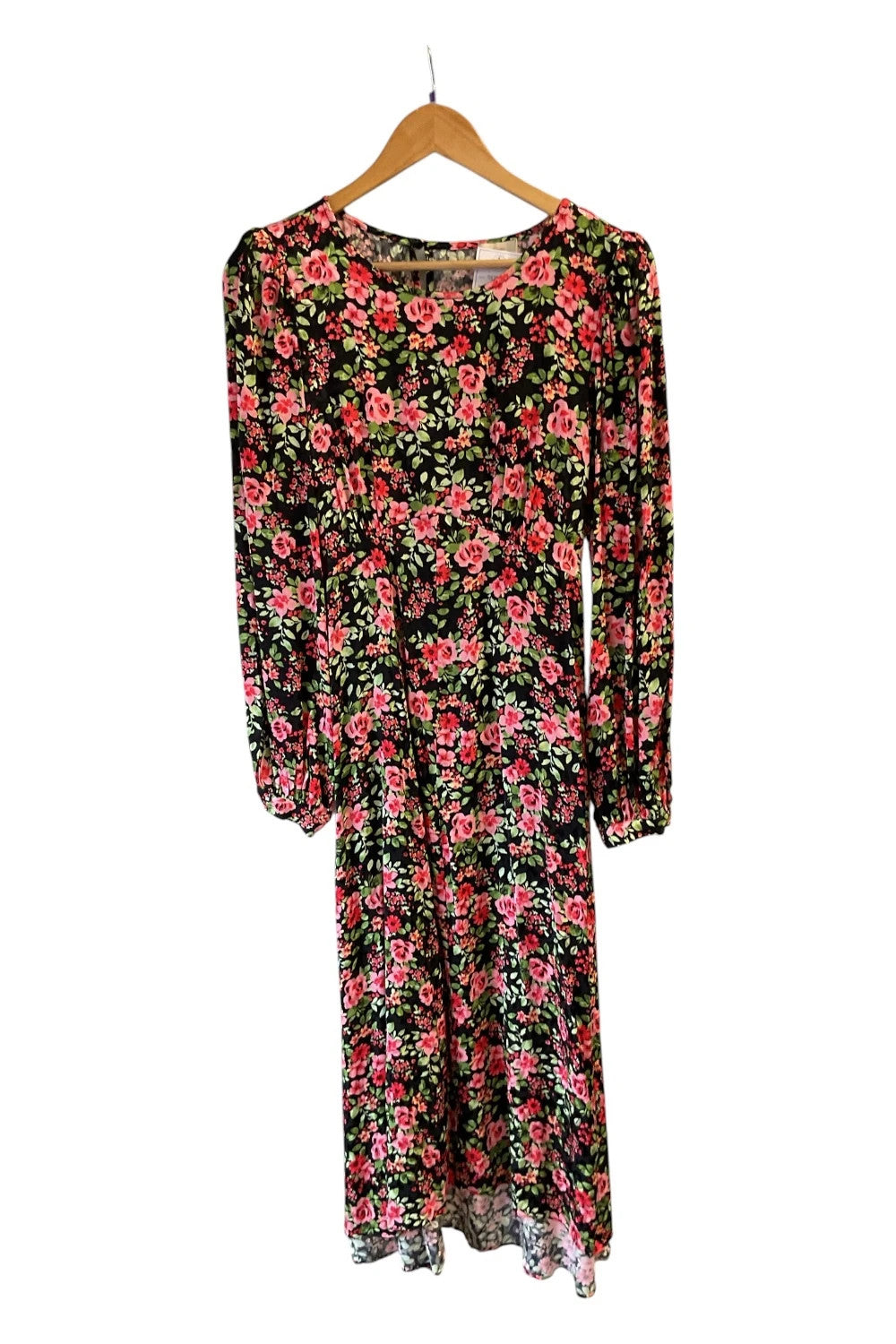 River Island  Maternity dress black floral size-8  10639LOG